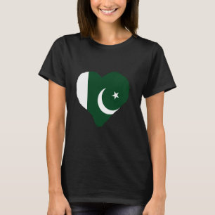 Camiseta Bandera paquistaní desprecia raíz paquistaní