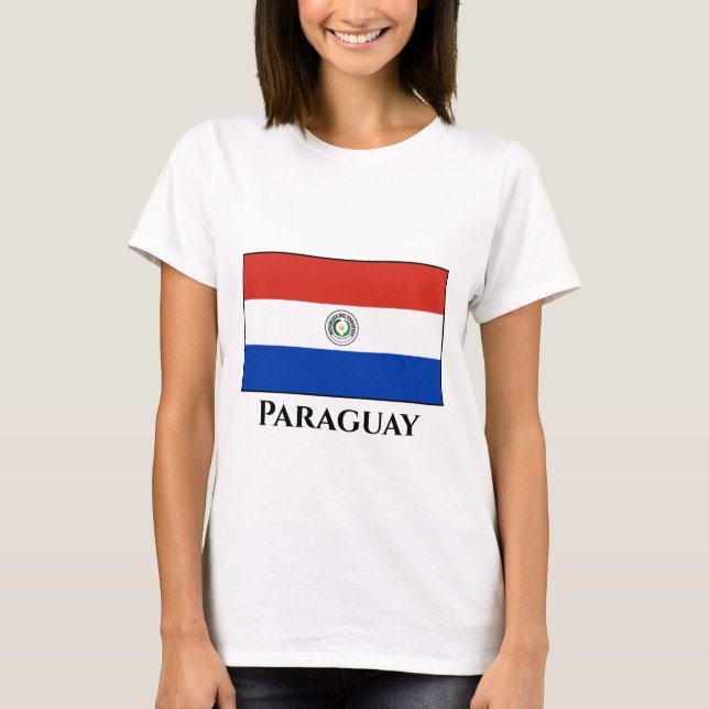 Camiseta Bandera paraguaya (Anverso)