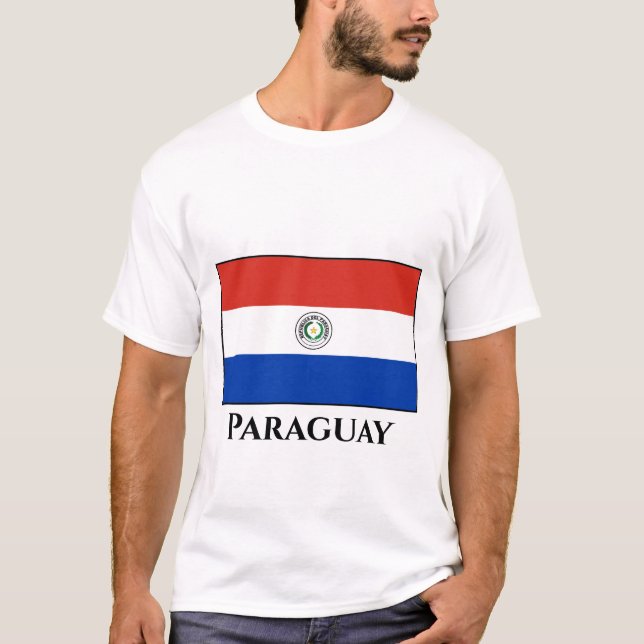 Camiseta Bandera paraguaya (Anverso)