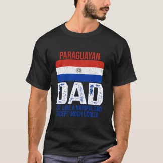 Camiseta Bandera paraguaya de papá ventilado en Paraguay pa