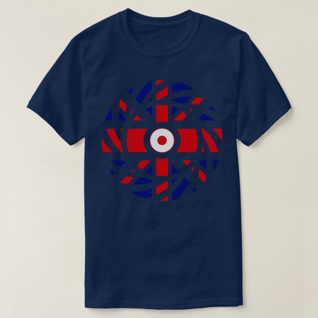 Camiseta Bandera patrimonial multinacional japonesa británi (Diseño del anverso)