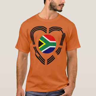 Camiseta Bandera patrimonial multinacional sudafricana core