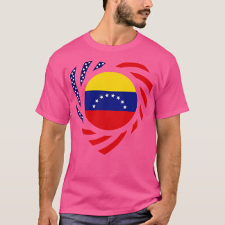 Camiseta Bandera patriota multinacional venezolana estadoun