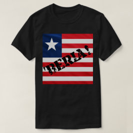 CAMISETA BANDERA PATRIOTA ROJO BLANCO Y AZUL