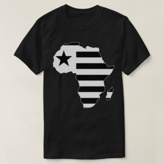 CAMISETA BANDERA PATRIOTA ROJO NEGRO Y BLANCO