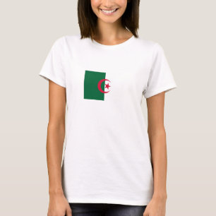 Camiseta Bandera patriótica argelina