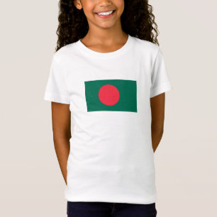 Camiseta Bandera patriótica bangladesí