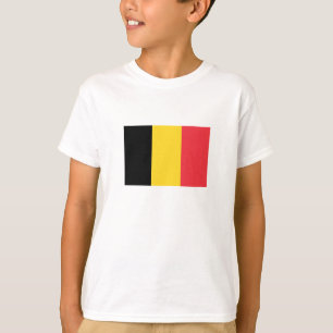 Camiseta Bandera patriótica belga