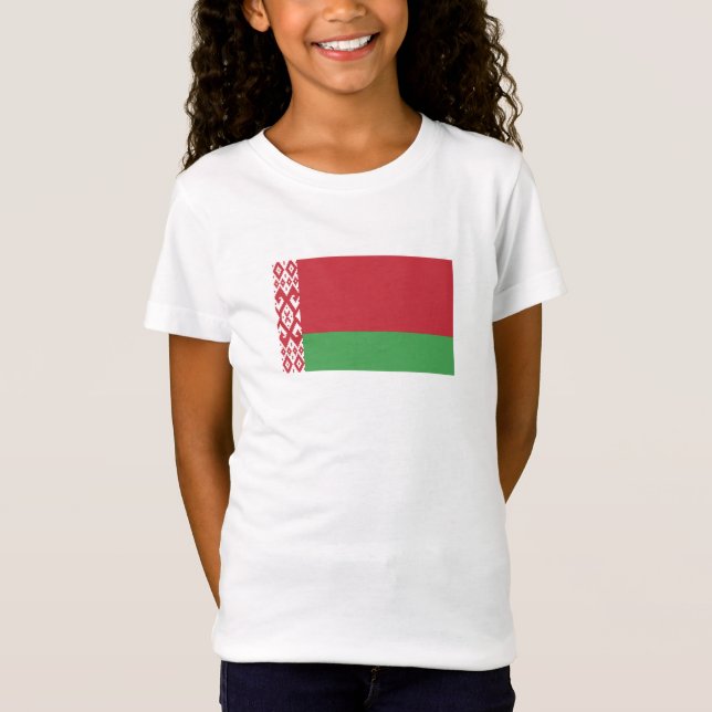 Camiseta Bandera patriótica bielorrusa (Anverso)