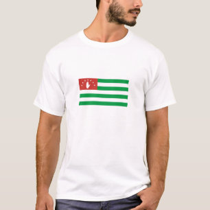 Camiseta Bandera patriótica de Abjasia