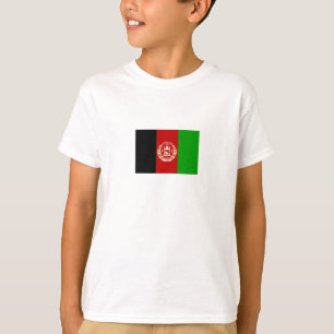 Camiseta Bandera patriótica de Afganistán