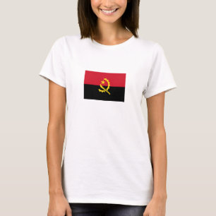 Camiseta Bandera Patriótica de Angola