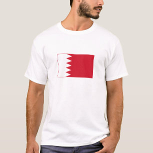 Camiseta Bandera Patriótica de Baréin