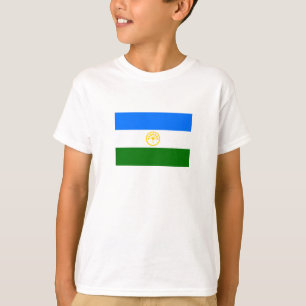 Camiseta Bandera Patriótica de Bashkortostán