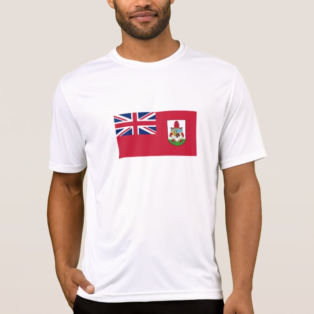 Camiseta Bandera patriótica de Bermudas (Anverso)