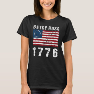 Camiseta Bandera Patriótica de Betsy Ross