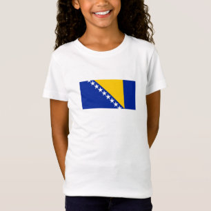 Camiseta Bandera patriótica de Bosnia y Herzegovina