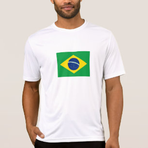 Camiseta Bandera Patriótica de Brasil