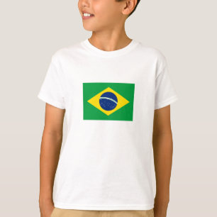 Camiseta Bandera Patriótica de Brasil
