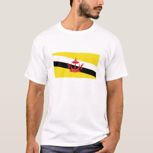 Camiseta Bandera patriótica de Brunéi