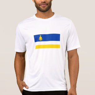 Camiseta Bandera Patriótica de Buriatia