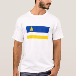 Camiseta Bandera Patriótica de Buriatia