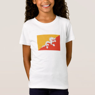 Camiseta Bandera patriótica de Bután