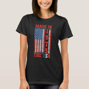 Camiseta Bandera Patriótica De Ee.Uu. De 47 Años De Edad 19
