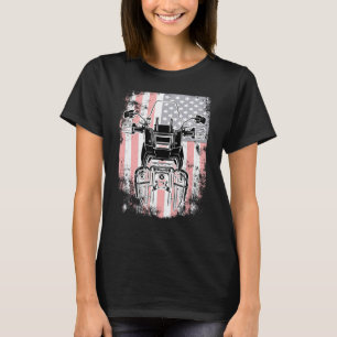 Camiseta Bandera Patriótica de EE.UU. Viaje fuera de la pis