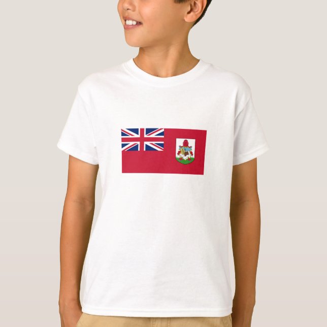 Camiseta Bandera patriótica de las Bermudas (Anverso)
