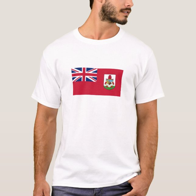 Camiseta Bandera patriótica de las Bermudas (Anverso)