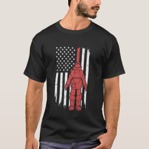 Camiseta Bandera Patriótica de Técnico de ODE de EE. UU. El