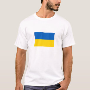 Camiseta Bandera patriótica de Ucrania