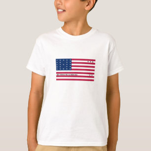 Camiseta Bandera patriótica del atolón Bikini