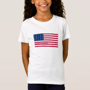 Camiseta Bandera patriótica del atolón Bikini