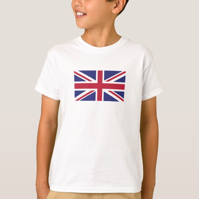 Camiseta Bandera Patriótica del Reino Unido (Anverso)