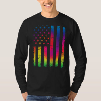 Camiseta Bandera Patriótica Estadounidense Para Mí