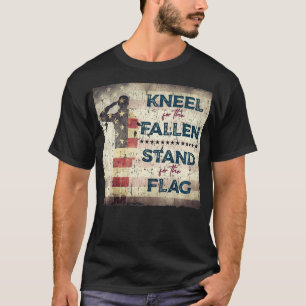 Camiseta Bandera Patriótica Estadounidense Para Veterano Mi