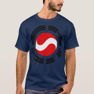 Camiseta Bandera patriótica multinacional coreana austríaca