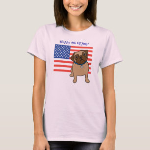 Camiseta Bandera Patriótica Tees para niños y adultos