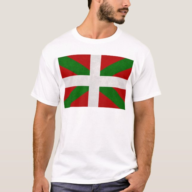 Camiseta Bandera Pays Basque Euskadi (Anverso)