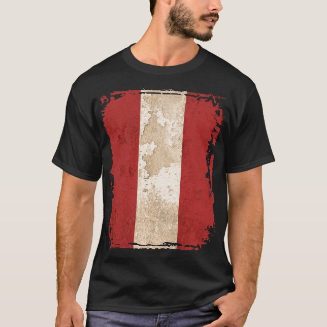 Camiseta Bandera peruana (Anverso)