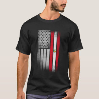 Camiseta Bandera Peruana Americana