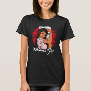 Camiseta Bandera peruana Chica peruano
