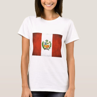 Camiseta Bandera peruana con el emblema