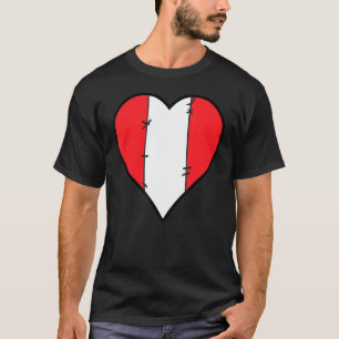 Camiseta Bandera peruana del Corazón del Perú