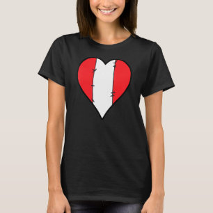 Camiseta Bandera peruana del Corazón del Perú