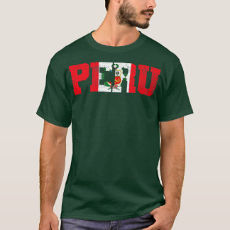 Camiseta Bandera peruana del Perú