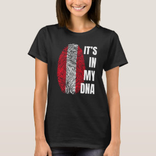 Camiseta Bandera peruana Dna Fingerprint Perú