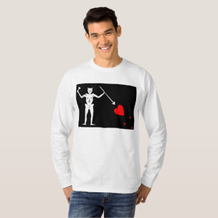 Camiseta Bandera pirata Barbanegra Edward Teach